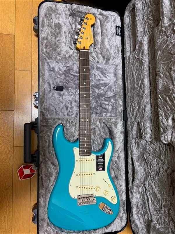 Fender USA American Professional II Stratocaster 　(Miami Blue/Rosewood)の画像